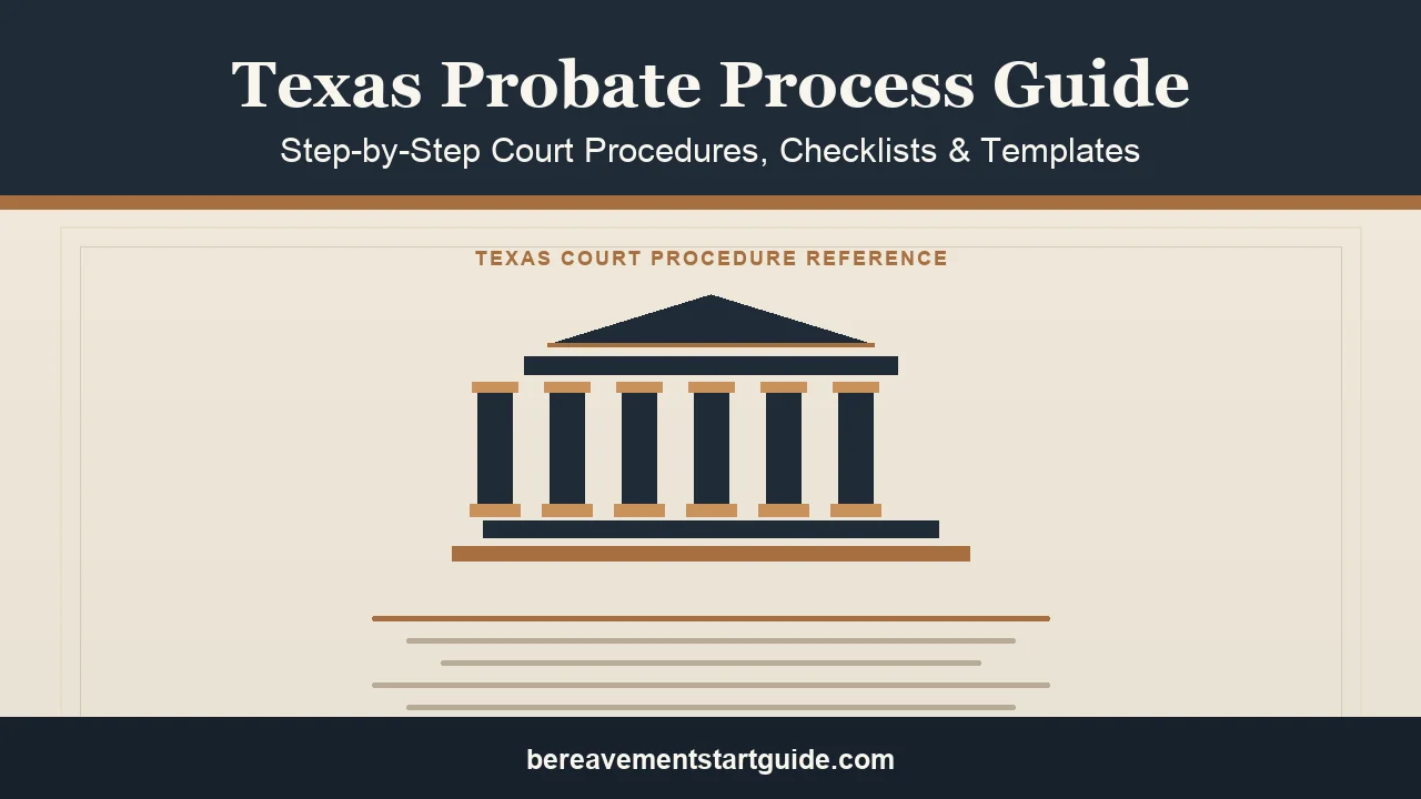 Texas Probate Guide — Navigate Independent Administration Step by Step