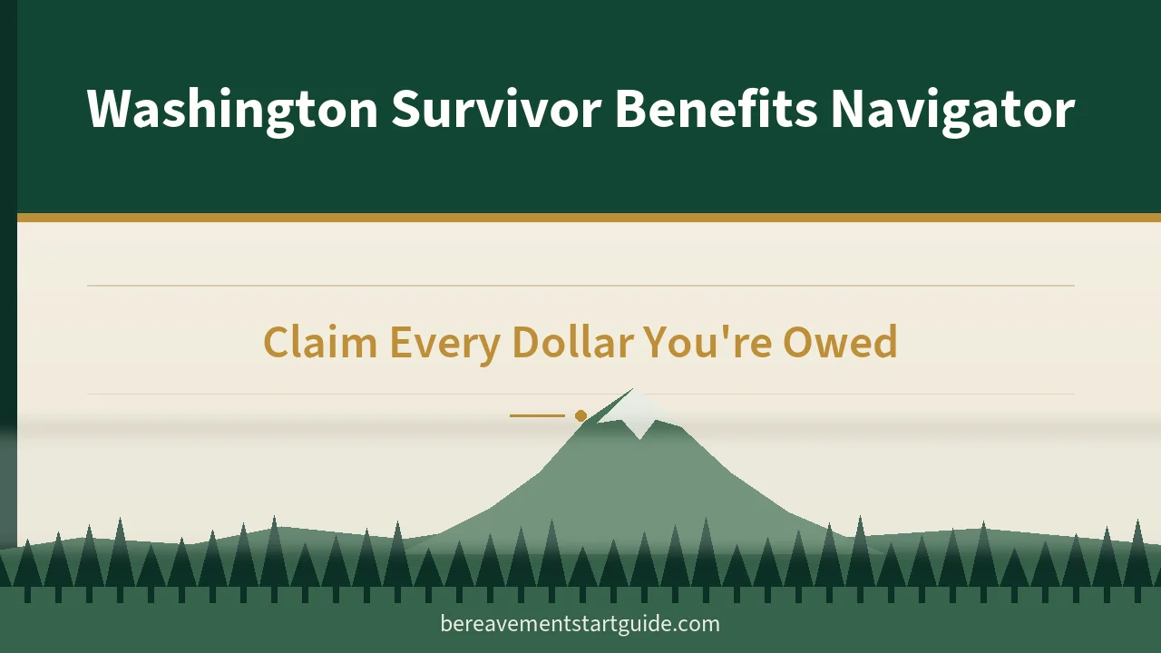Washington Survivor Benefits Navigator — Claim Every Dollar You're Owed