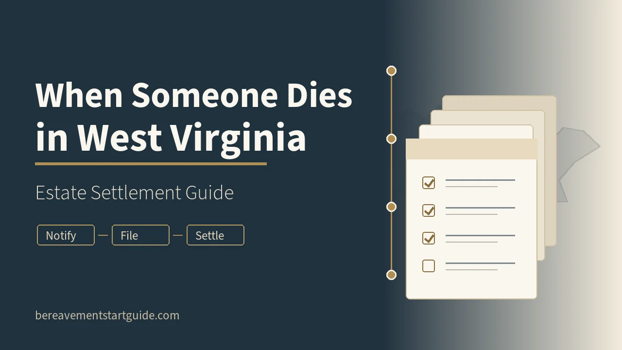 West Virginia Estate Settlement Guide — Every Step, Every Form
