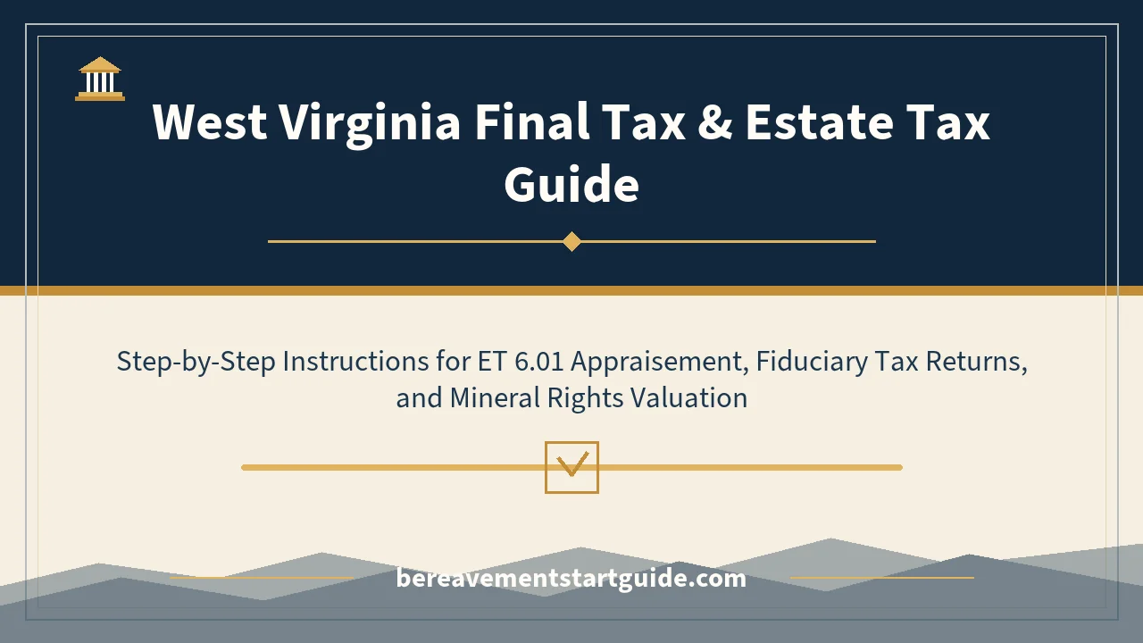 West Virginia Estate Tax & Final Tax Guide