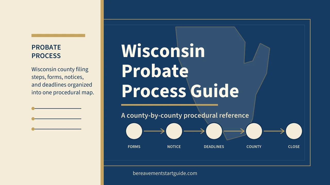 Wisconsin Probate Guide — 25 State Forms, One Clear Sequence