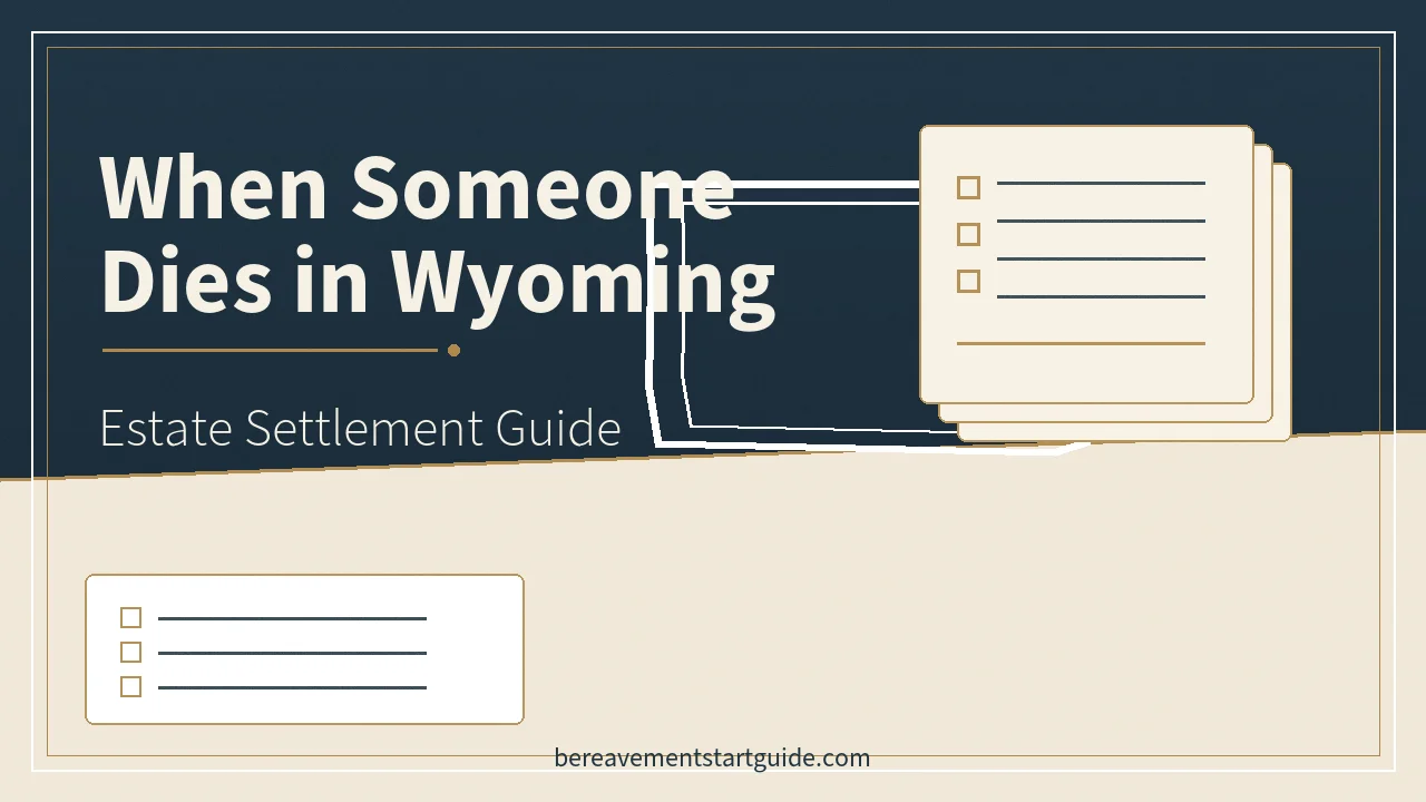 Wyoming Estate Settlement — Mineral Rights, the $400K Threshold, and Every Step